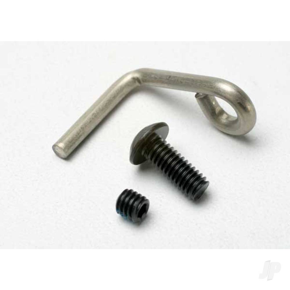 Traxxas Hanger, metal wire (for tuned pipe) / 4mm GS (1pc) / 4x10 BCS (1pc)