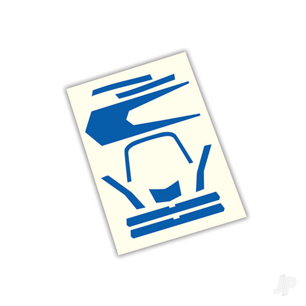 Traxxas Decals, high visibility, Blue