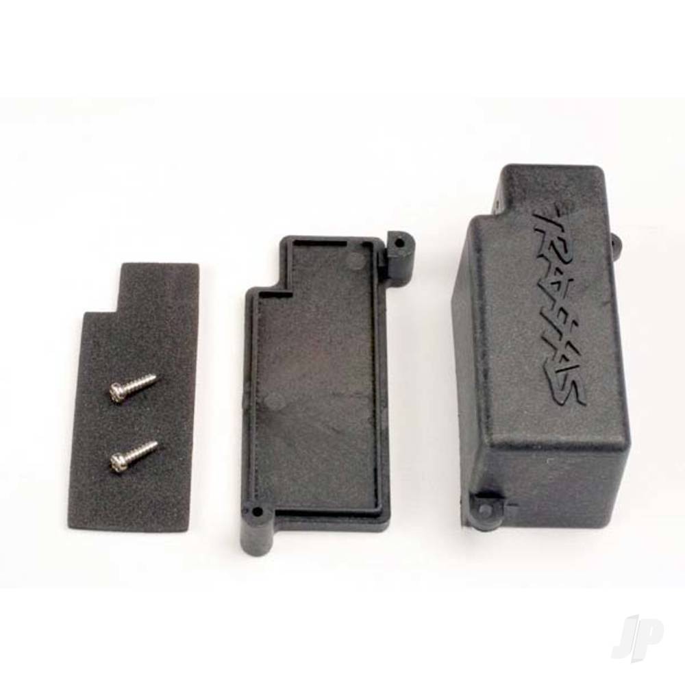 Traxxas Box, battery / adhesive foam Chassis pad