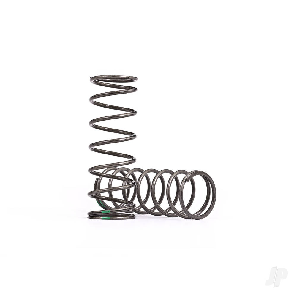 Traxxas Springs, shock, medium (natural finish) (GTX) (3.141 rate, Green stripe) (2)
