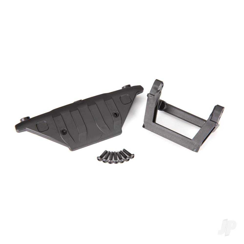 Traxxas Bumper mount, Front / Skid plate / 3x12mm BCS (7)