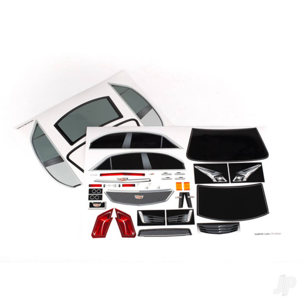Traxxas Decal sheet, Cadillac CTS-V