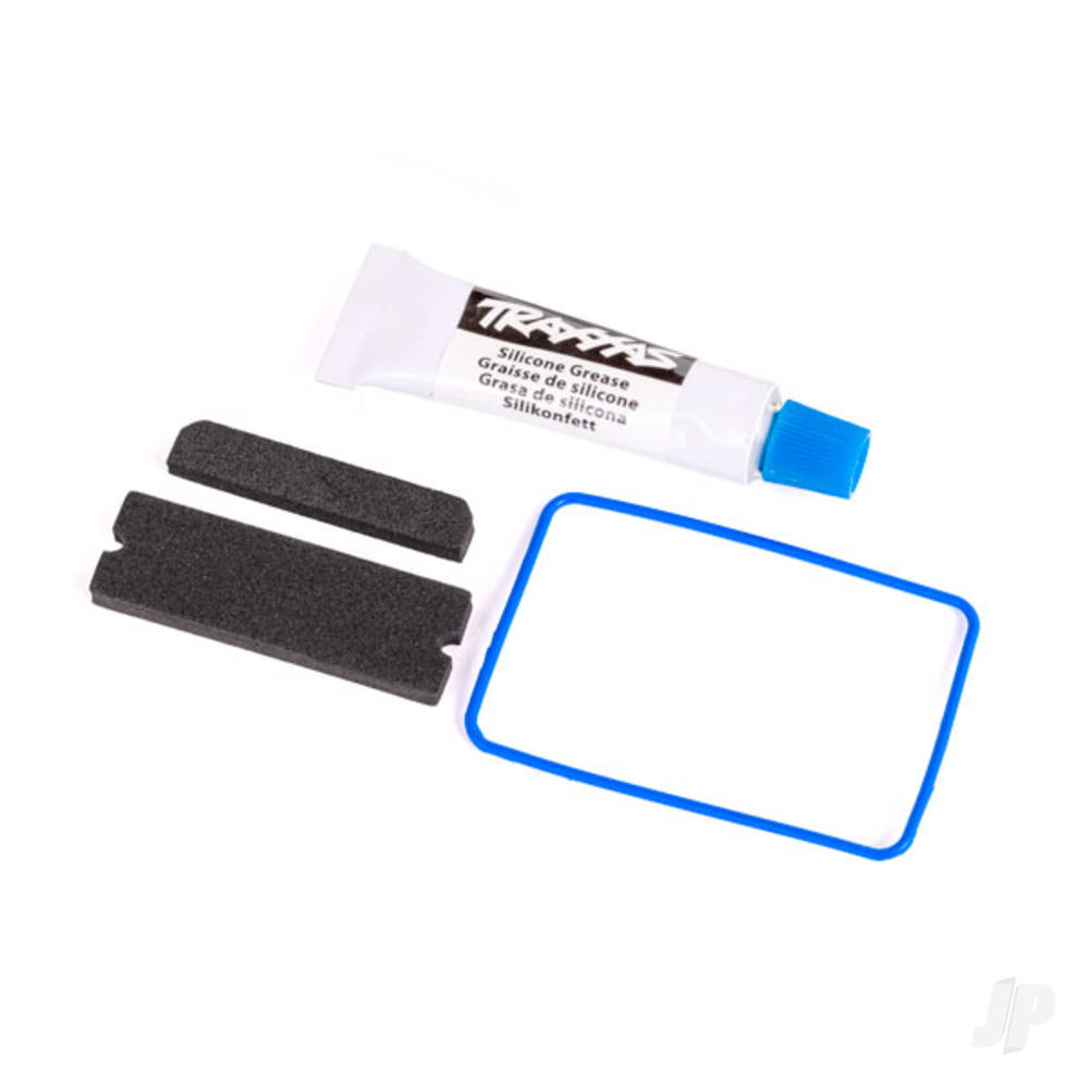 Traxxas Seal kit, receiver box (includes o-ring, seals, and silicone grease)