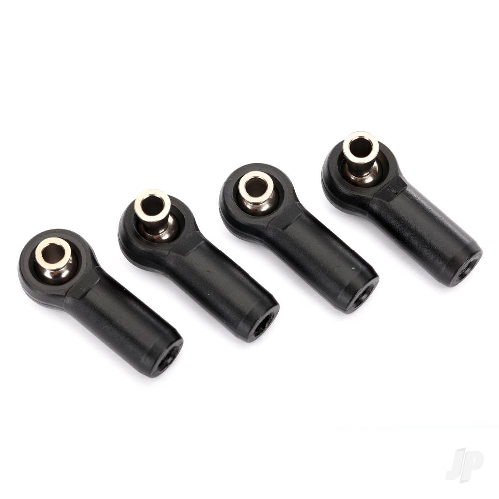 Traxxas Rod ends (4 pcs) (assembled with Steel pivot balls) (replacement ends for #7748G, 7748R, 7748X, 8542A, 8542R, 8542T, 8542X)