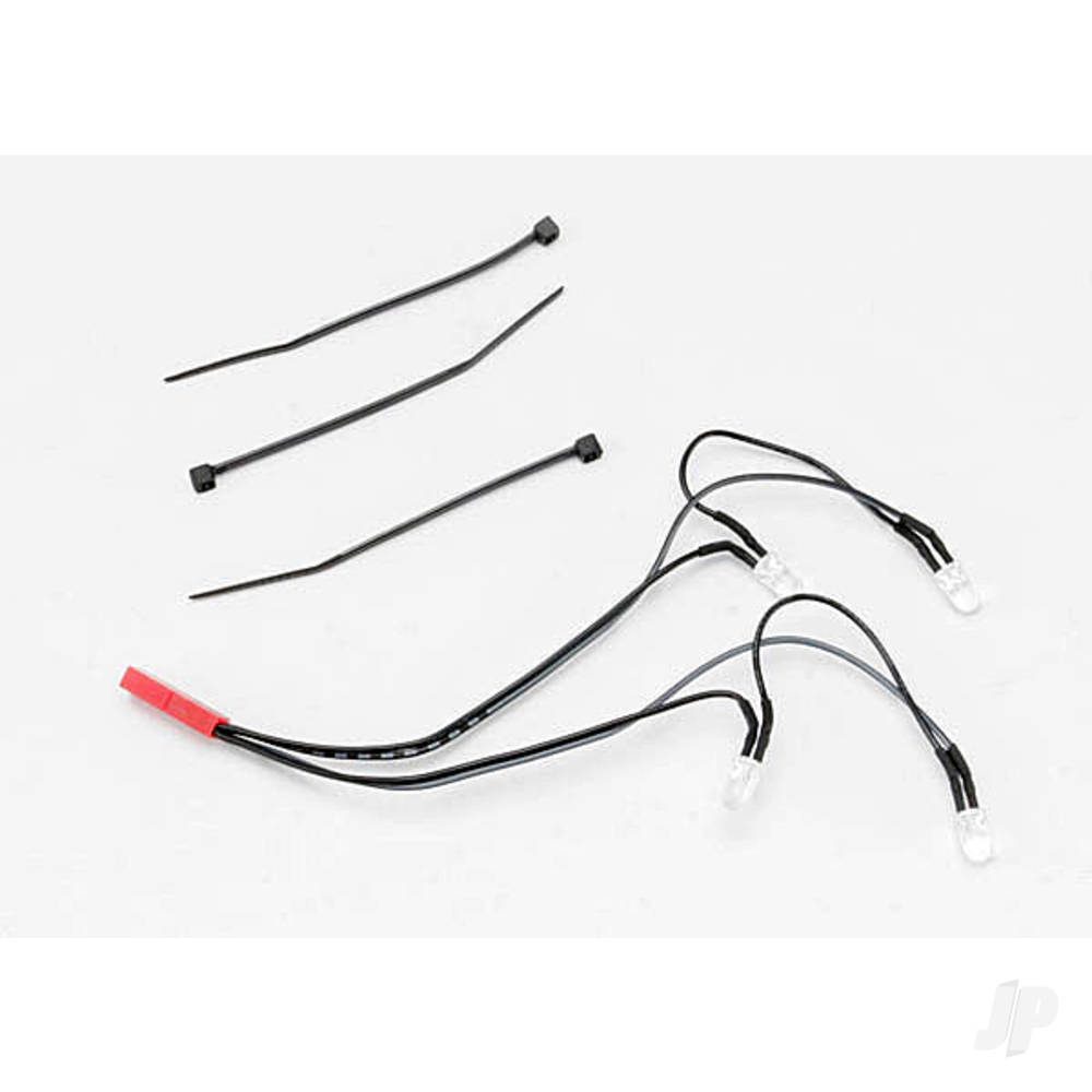 Traxxas LED lights, Front harness (4 Clear lights), Summit