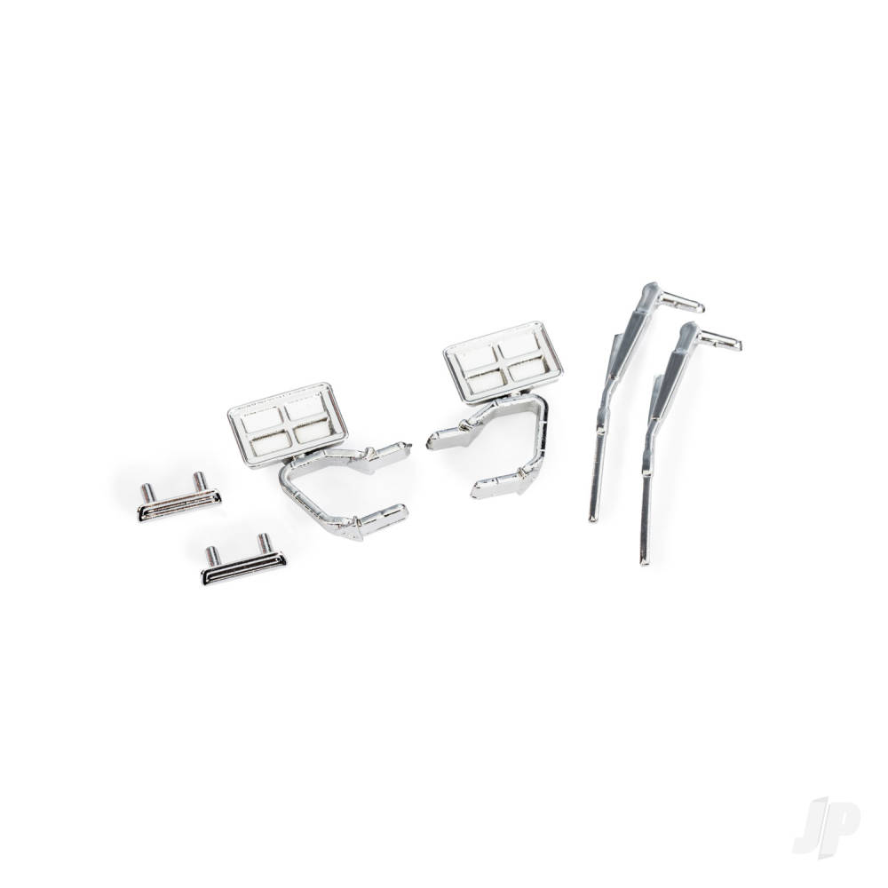 Traxxas Door handles (left & right) / mirrors, side (left & right) / windshield wipers (fits #9812 body)