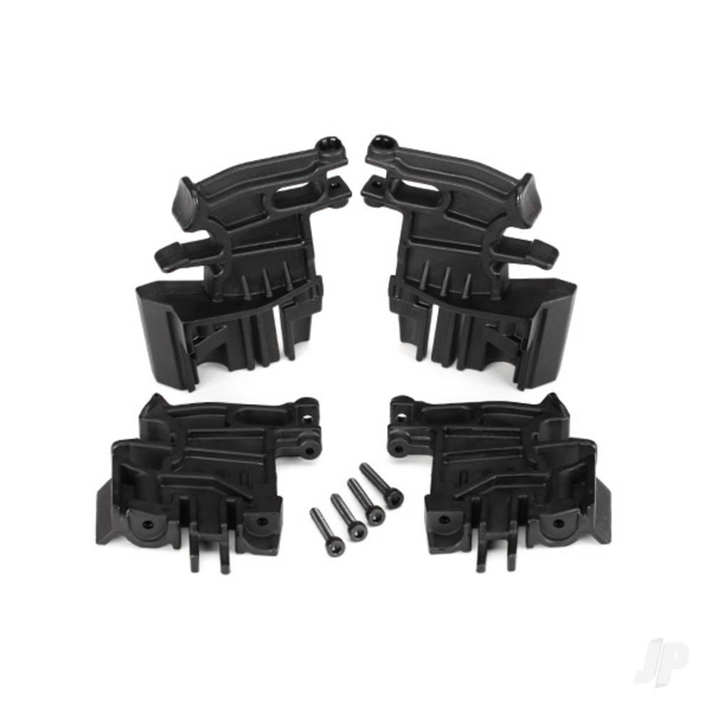Traxxas Battery hold-down mounts, left (2 pcs) / right (2 pcs) / 3x18mm CS (4 pcs)