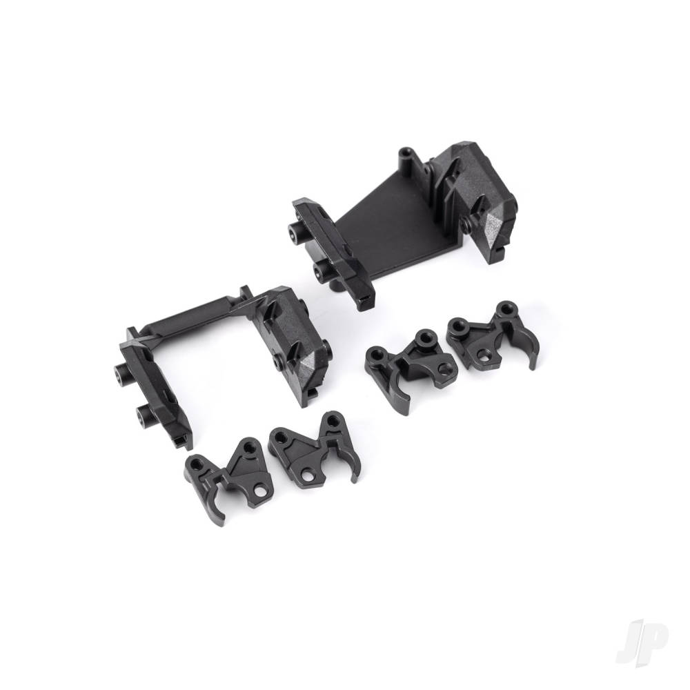 Traxxas Shock mounts, dual, front & rear (left & right, upper & lower)