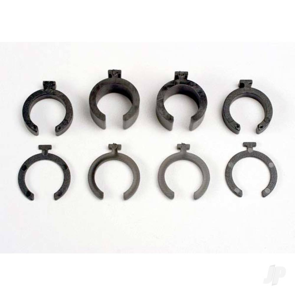 Traxxas Spring pre-load spacers: 1mm (4 pcs) / 2mm (2 pcs) / 4mm (2 pcs) / 8mm (2 pcs)
