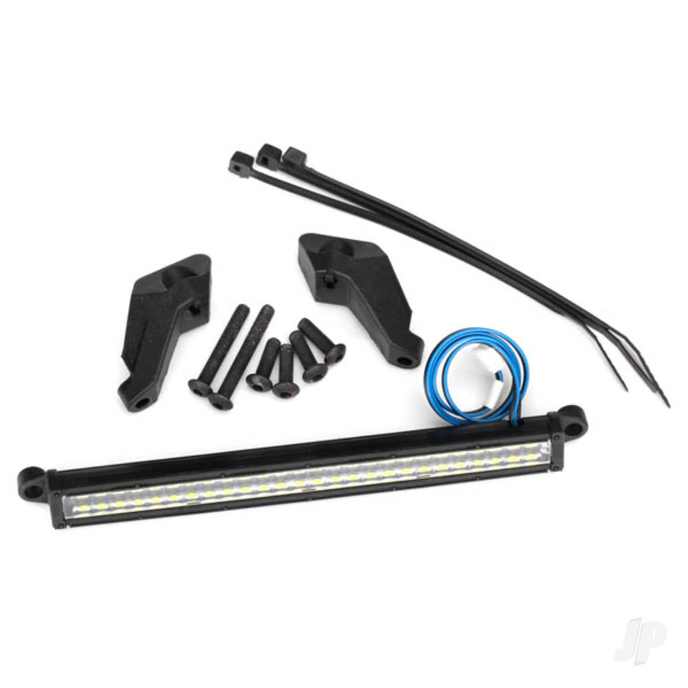 Traxxas LED light bar, Front (high-voltage) (52 White LEDs (double row), 100mm wide)