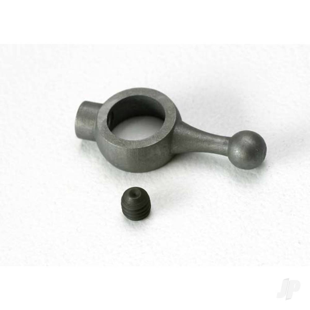 Traxxas Throttle arm, carburetor / 3mm Set screw (1-each) (TRX 2.5, 2.5R)