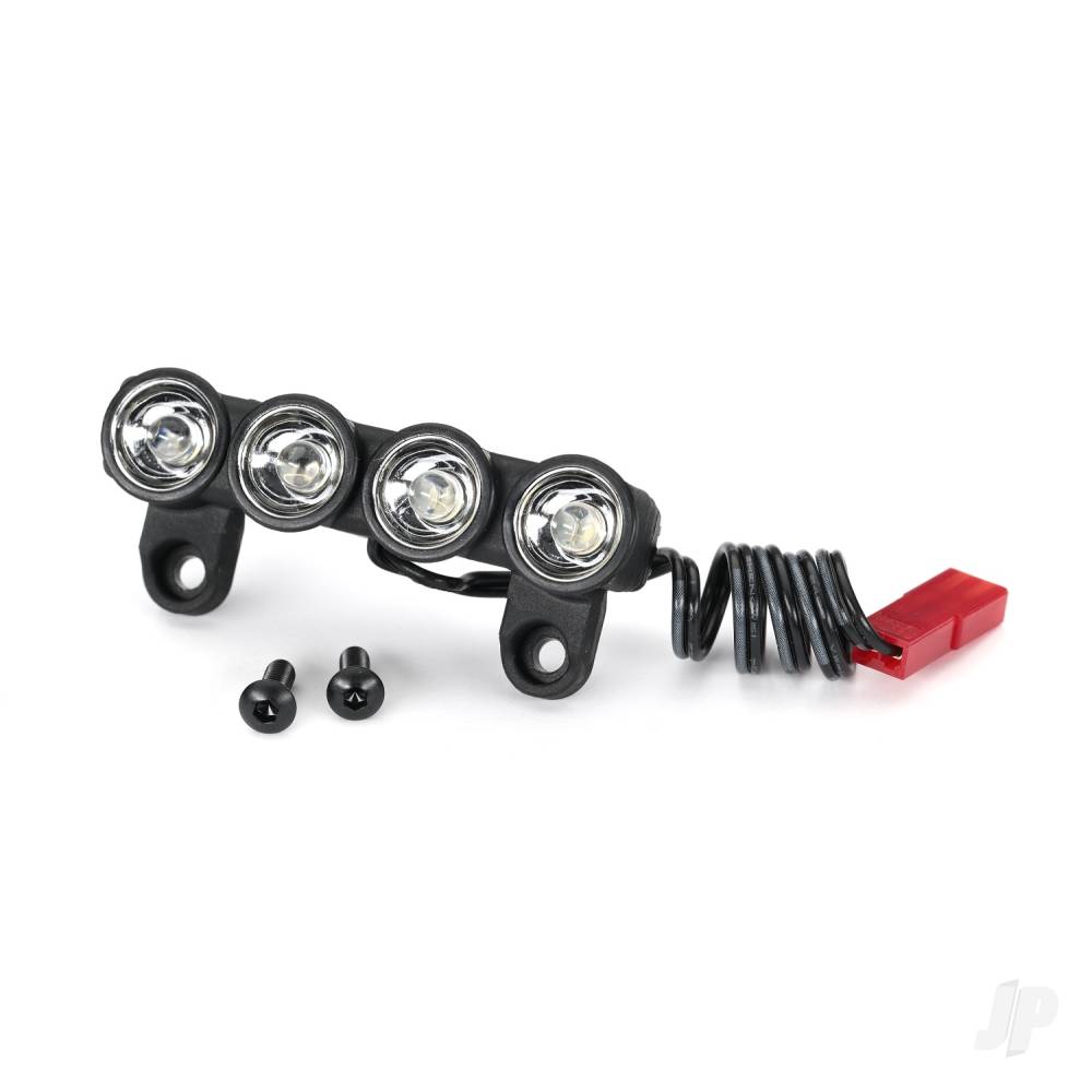 Traxxas LED light bar, Front (assembled)/ 3x8 BCS (2)/ 2.5x8 BCS (2) (requires front bumper #3735 for 2WD Rustler or Bandit)