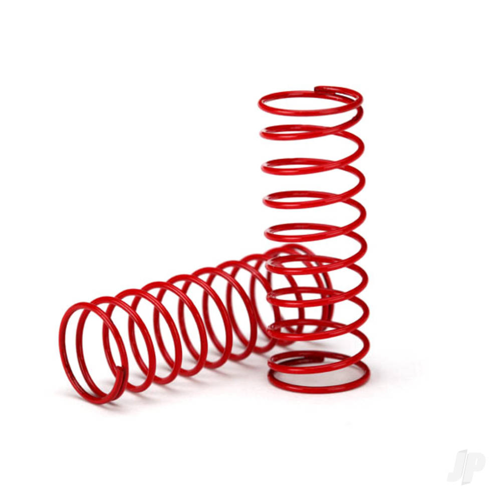 Traxxas Spring, shock (Red) (GTR) (0.412 rate)