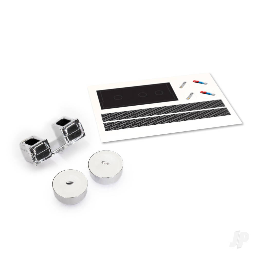 Traxxas Engine detail, 1:18 TRX-4MT Bigfoot No. 1/ trimming template (for #9812 body)