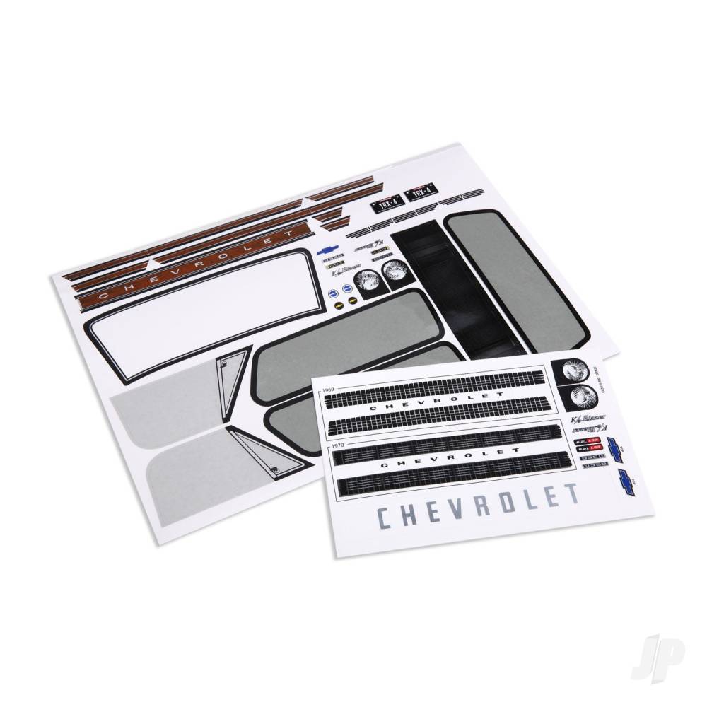 Traxxas Decal sheet, Chevrolet Blazer (1969 -1972)