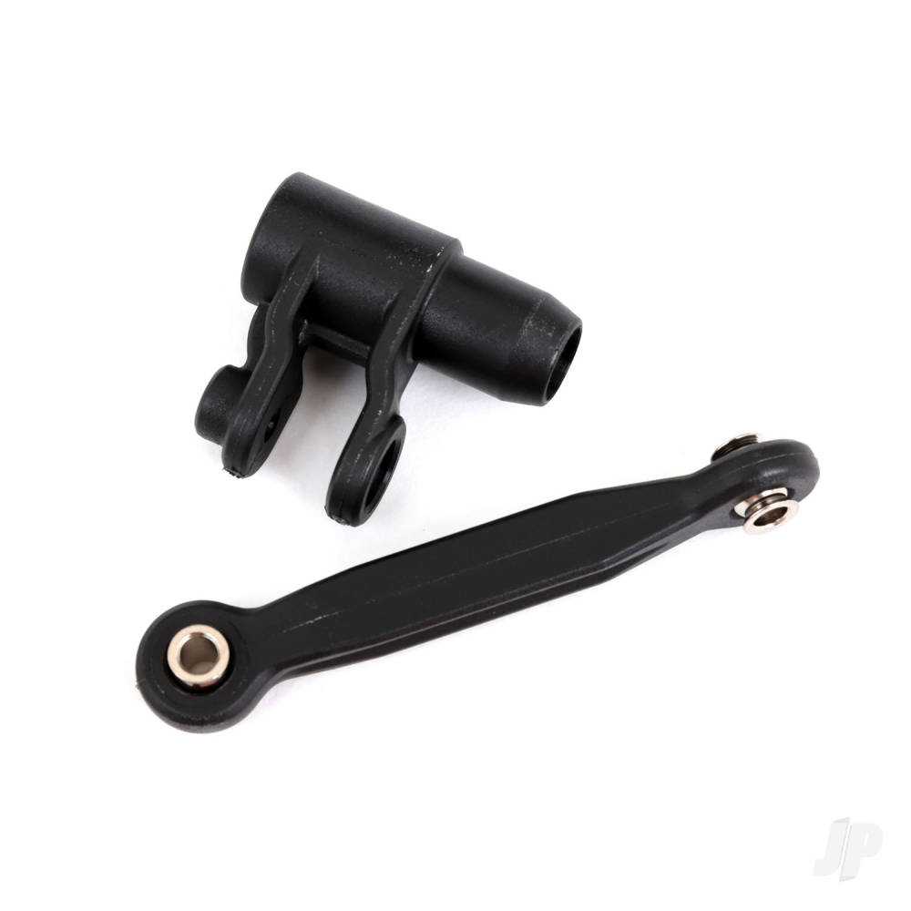 Traxxas Servo horn, steering/ linkage, steering (48mm, assembled with pivot balls)