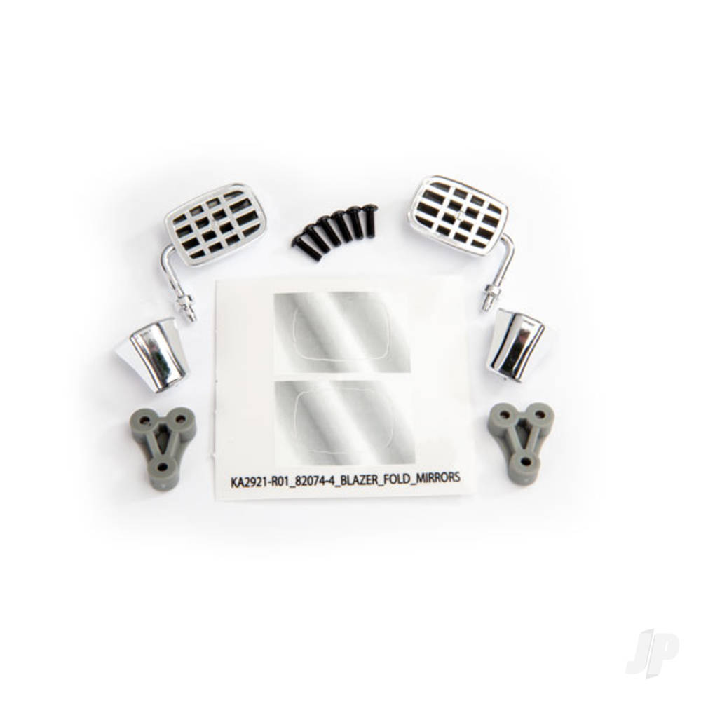 Traxxas Mirrors, side (folding) (fits #8130 Body)