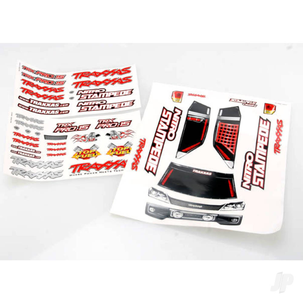 Traxxas Decal sheet, Nitro Stampede