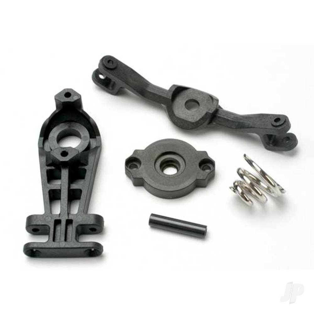 Traxxas Steering arm (upper & lower) / servo saver / servo saver spring / steering arm shaft