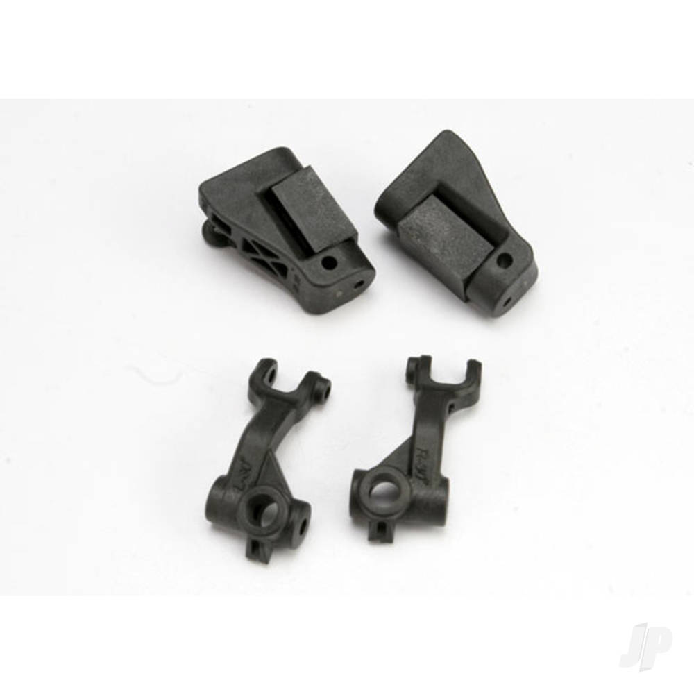 Traxxas Caster blocks, 30-degree (left & right) / steering blocks, 30-degree (left & right)