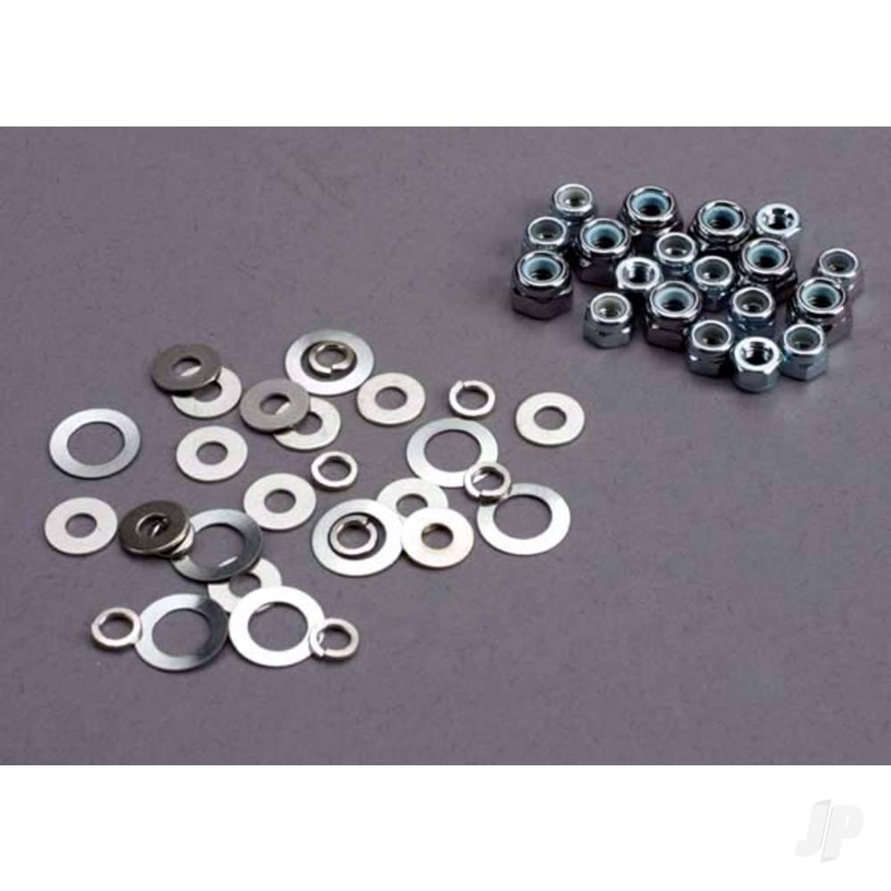 traxxas-nut-set-lock-nuts-3mm-11-and-4mm-7-pcs-washer-set
