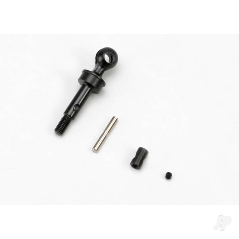 Traxxas Stub axle, CV style (machined Steel) (1pc) / Cross Pin (1pc) / drive pin (1pc)