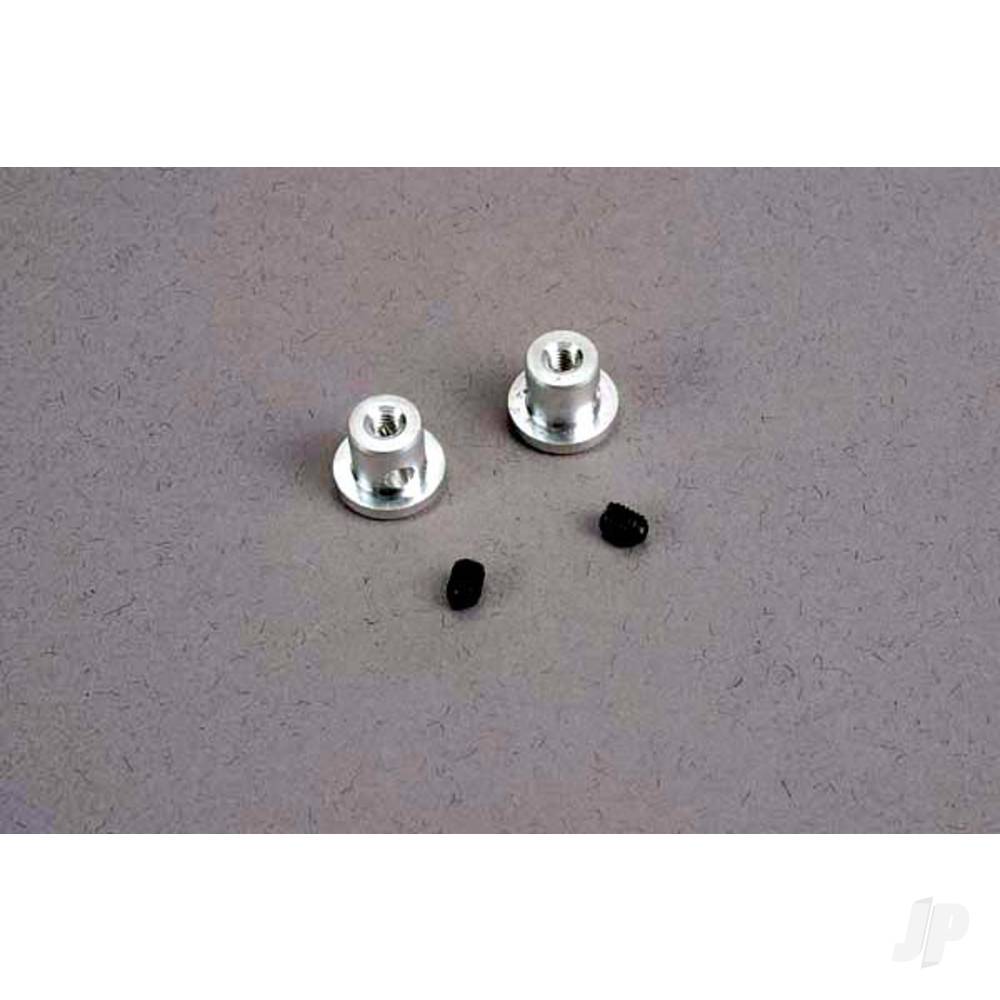Traxxas Wing buttons (2 pcs) Sets (2 pcs) / spacers (2 pcs) / 3x8mm CS (2 pcs)