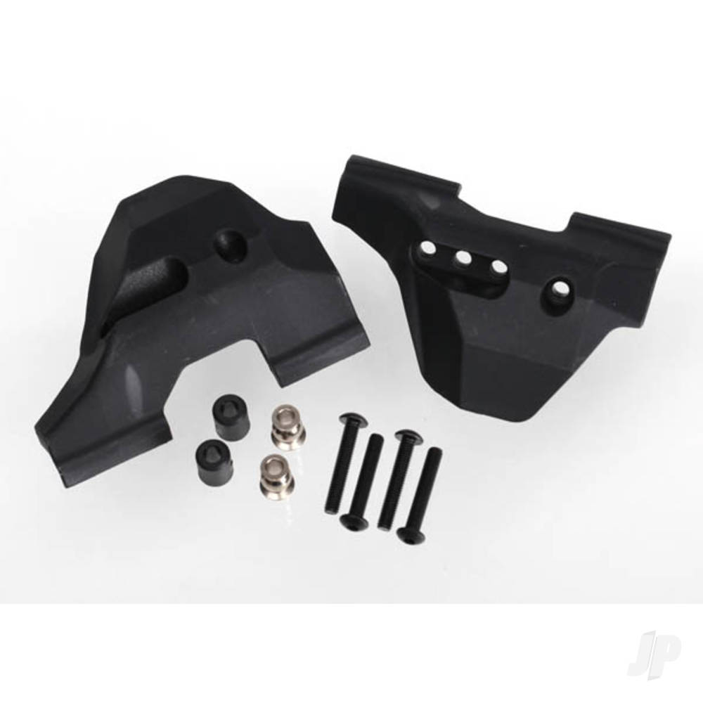 Traxxas Suspension arm guards, Front (2 pcs) / guard spacers (2 pcs) / hollow balls (2 pcs) / 3X16mm BCS (8 pcs)
