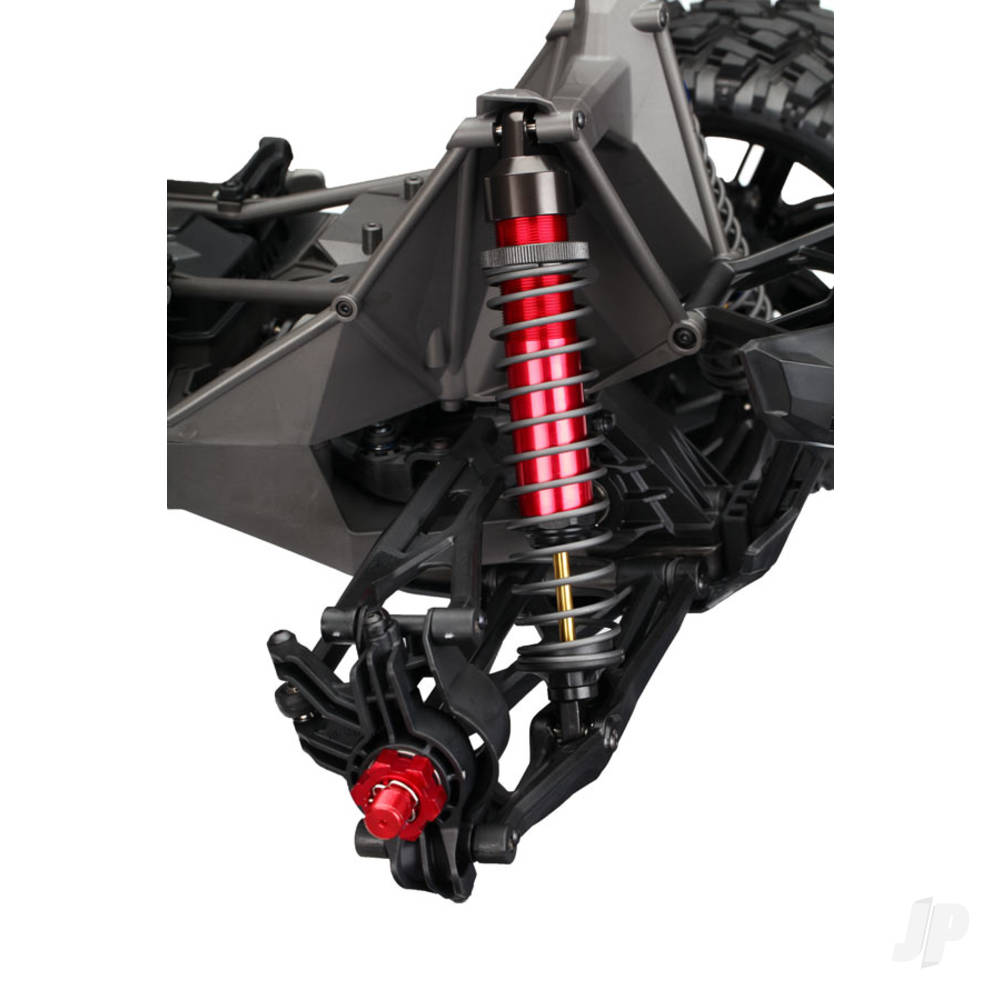 Traxxas Shaft, GTX shock, TiN-coated (2 pcs) (assembled with rod ends and Steel hollow balls)-2