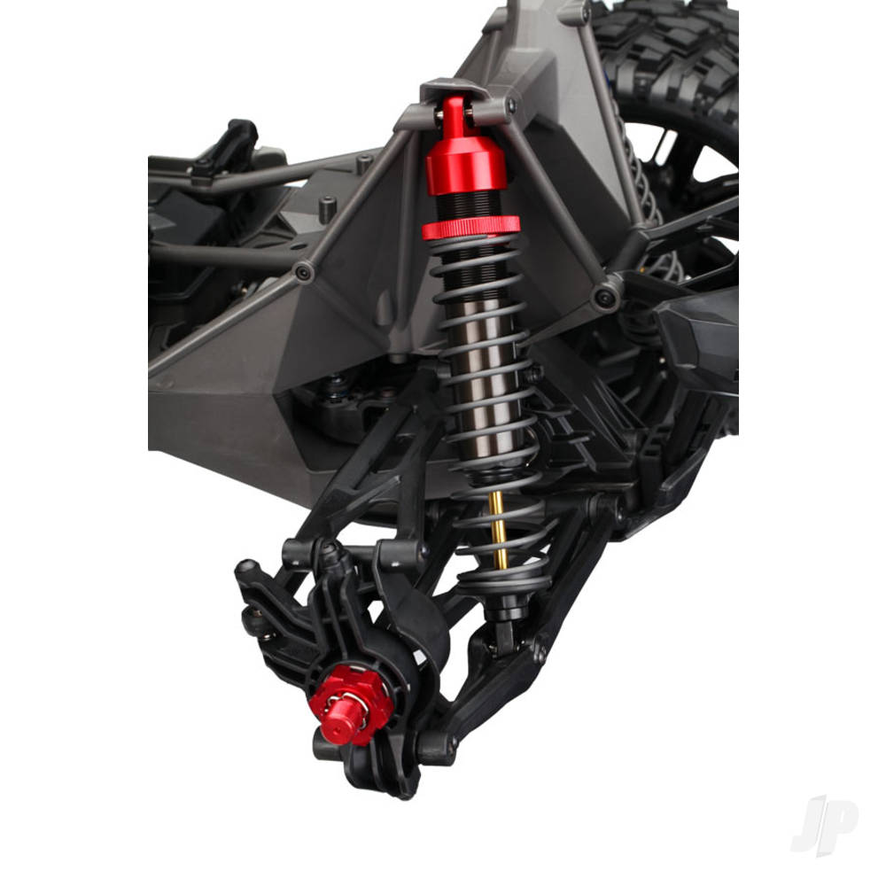 Traxxas Shaft, GTX shock, TiN-coated (2 pcs) (assembled with rod ends and Steel hollow balls)-3