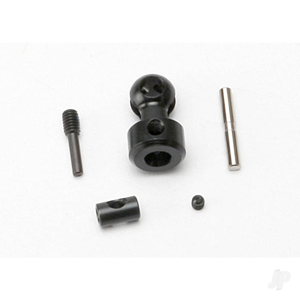 Traxxas Differential CV output drive (machined Steel) (1pc) / screw pin (with threadlock) (1pc) / Cross Pin (1pc) / drive pin (1pc)