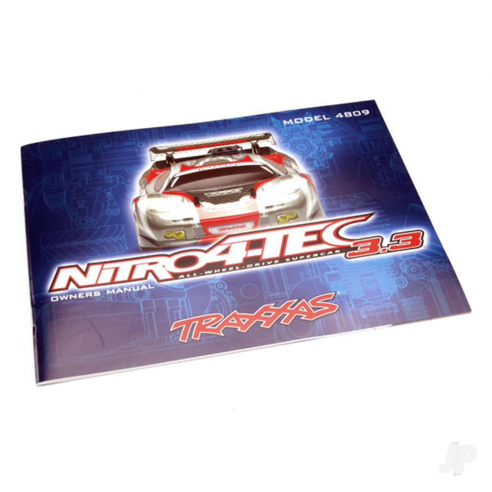 Traxxas Owner's Manual, Nitro 4-Tec (with TRX 3.3 Racing Engine)