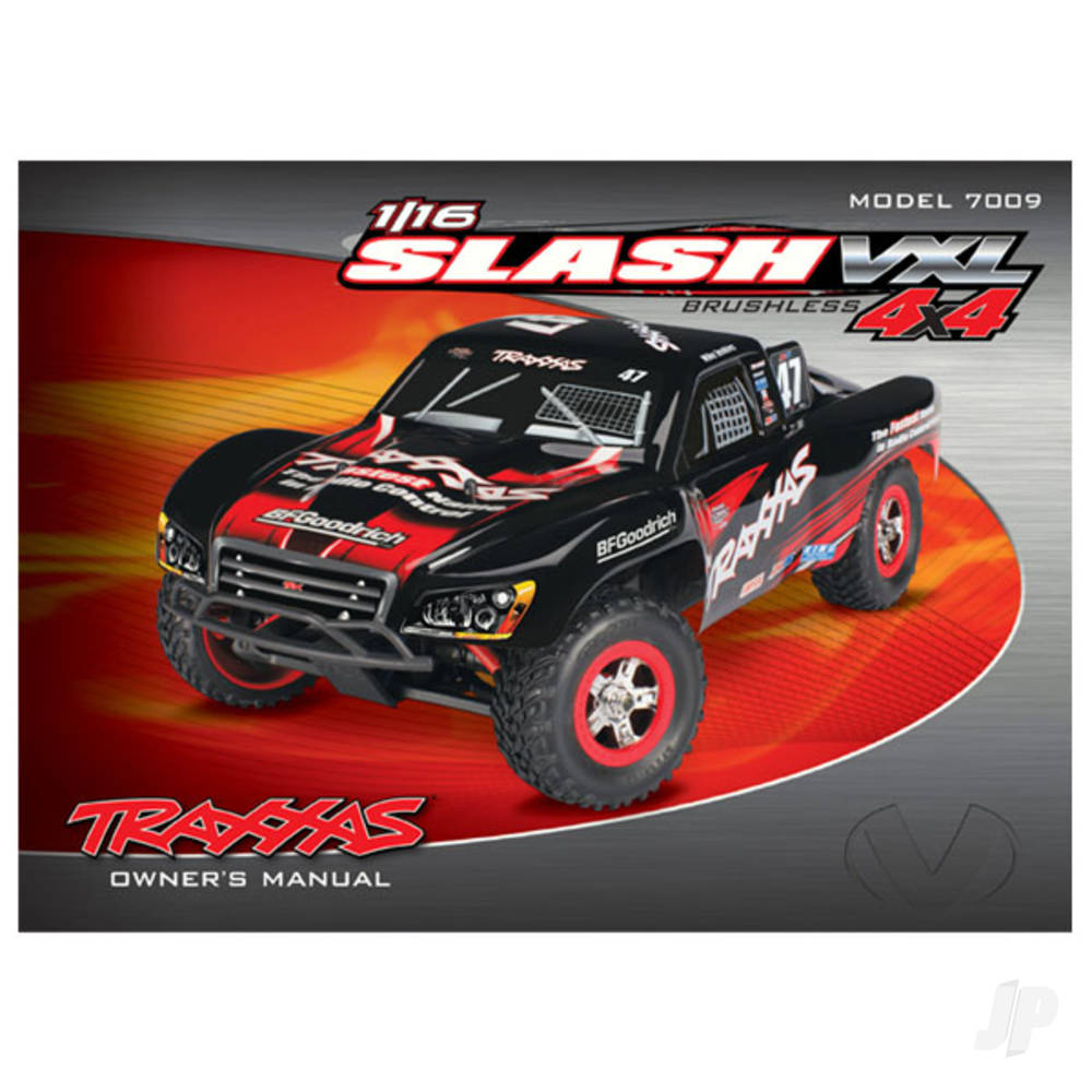 Traxxas Owner's Manual, 1:16 Slash 4WD VXL (model 7009)