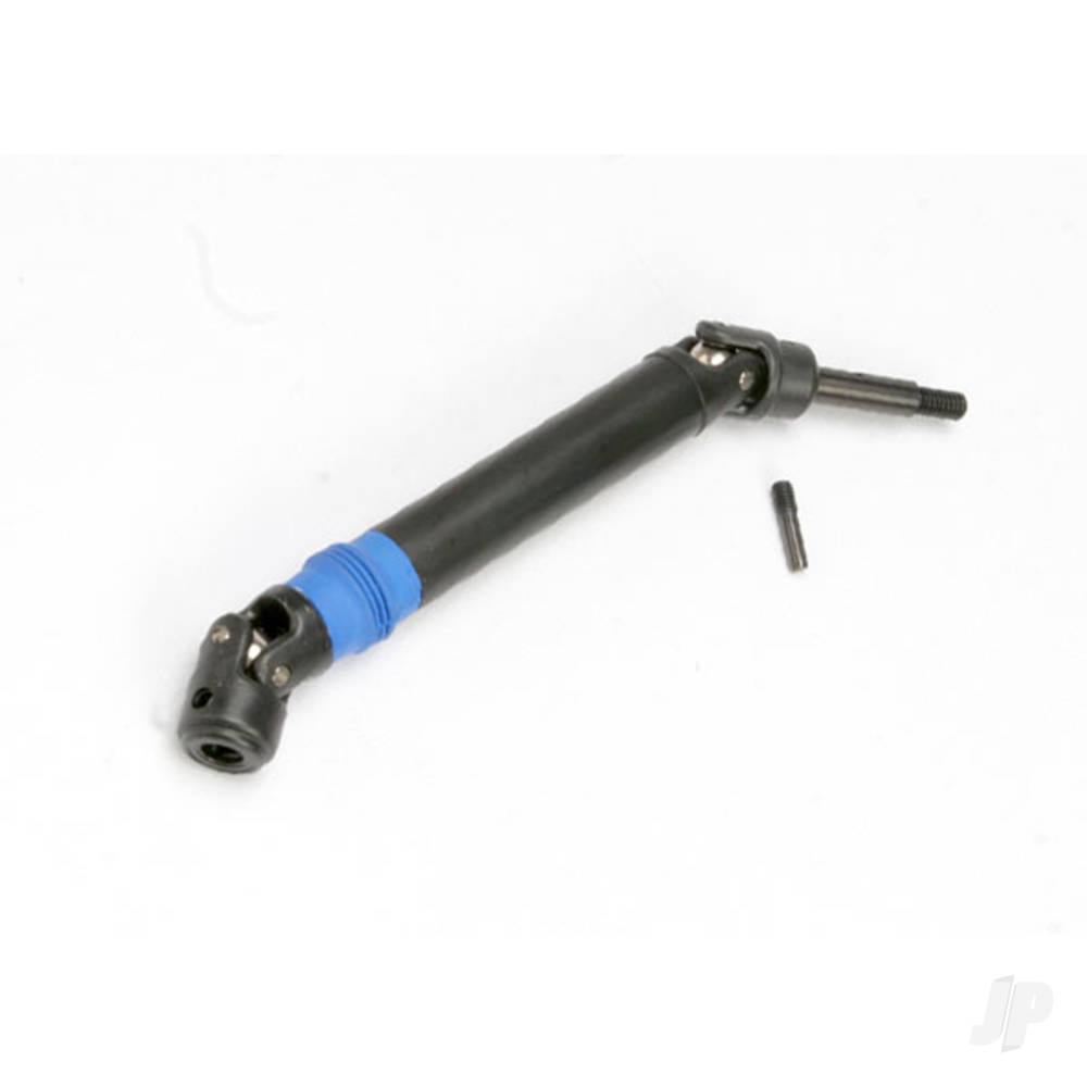 Traxxas Driveshaft assembly (1pc) left or right (fully assembled, ready to install) / M3 / 12.5mm yoke pin (1pc)