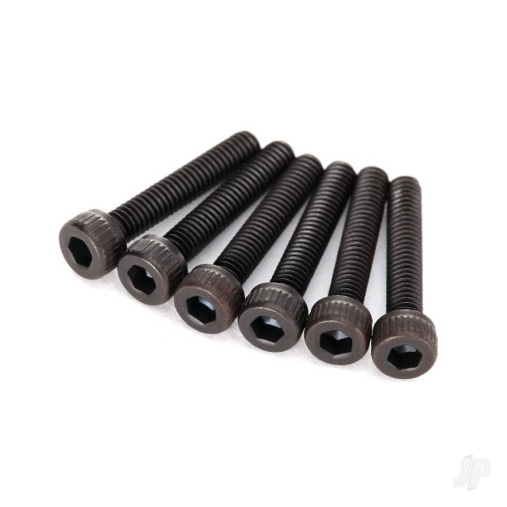 Traxxas Screws, 2.5x14mm cap-head machine (hex drive) (6 pcs)-1