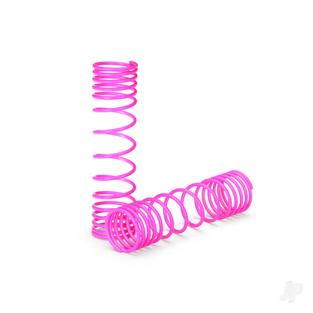 Traxxas Springs, Rear (Pink) (progressive rate) (2)