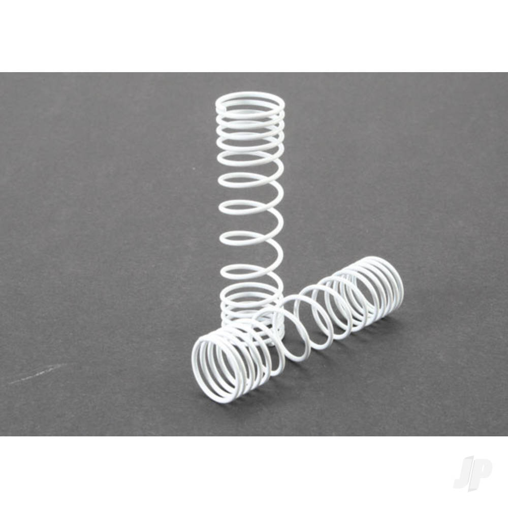 Traxxas Springs, Rear (White) (progressive rate) (2 pcs)
