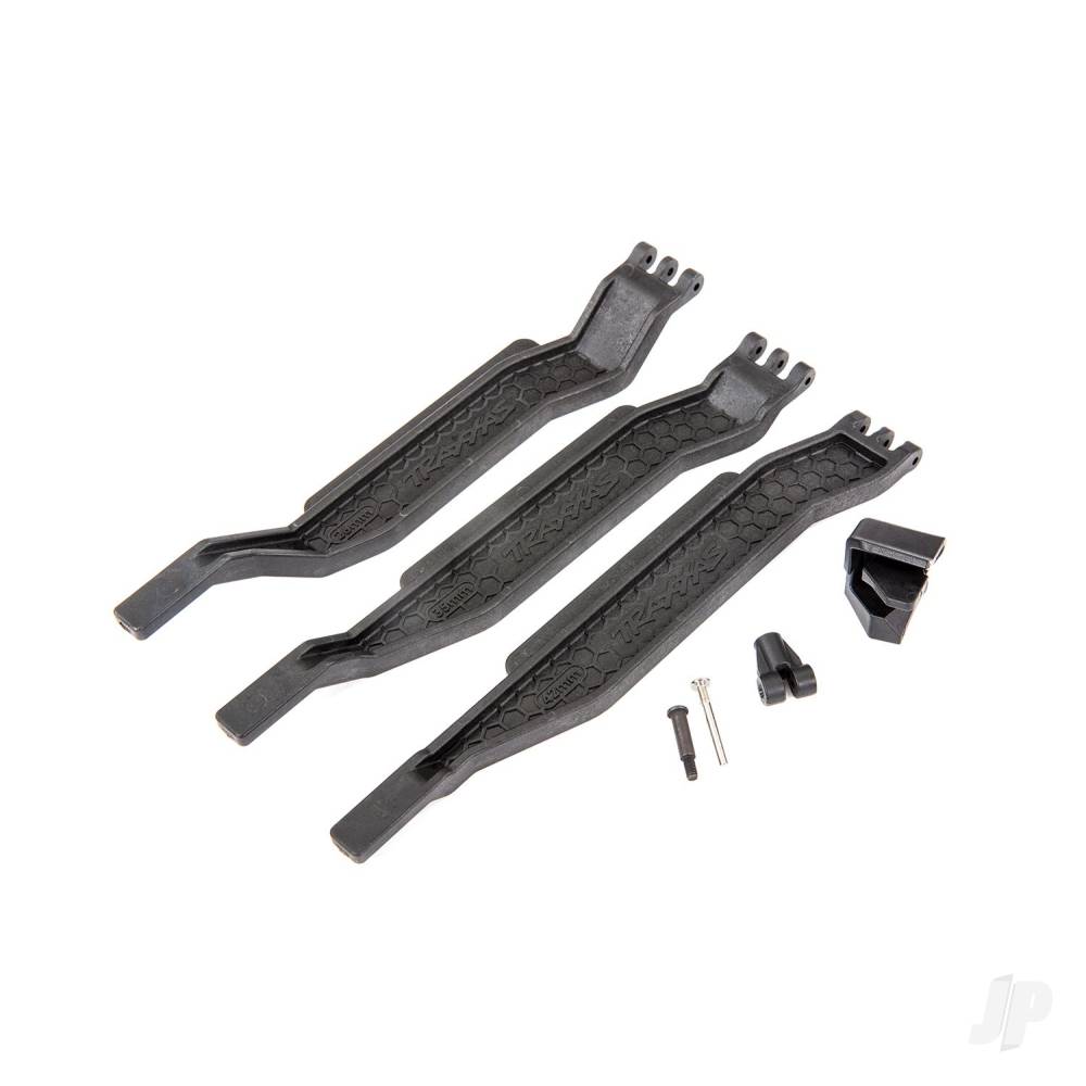 Traxxas Battery hold-down (3) / battery clip / hold-down post / screw pin / pivot post screw