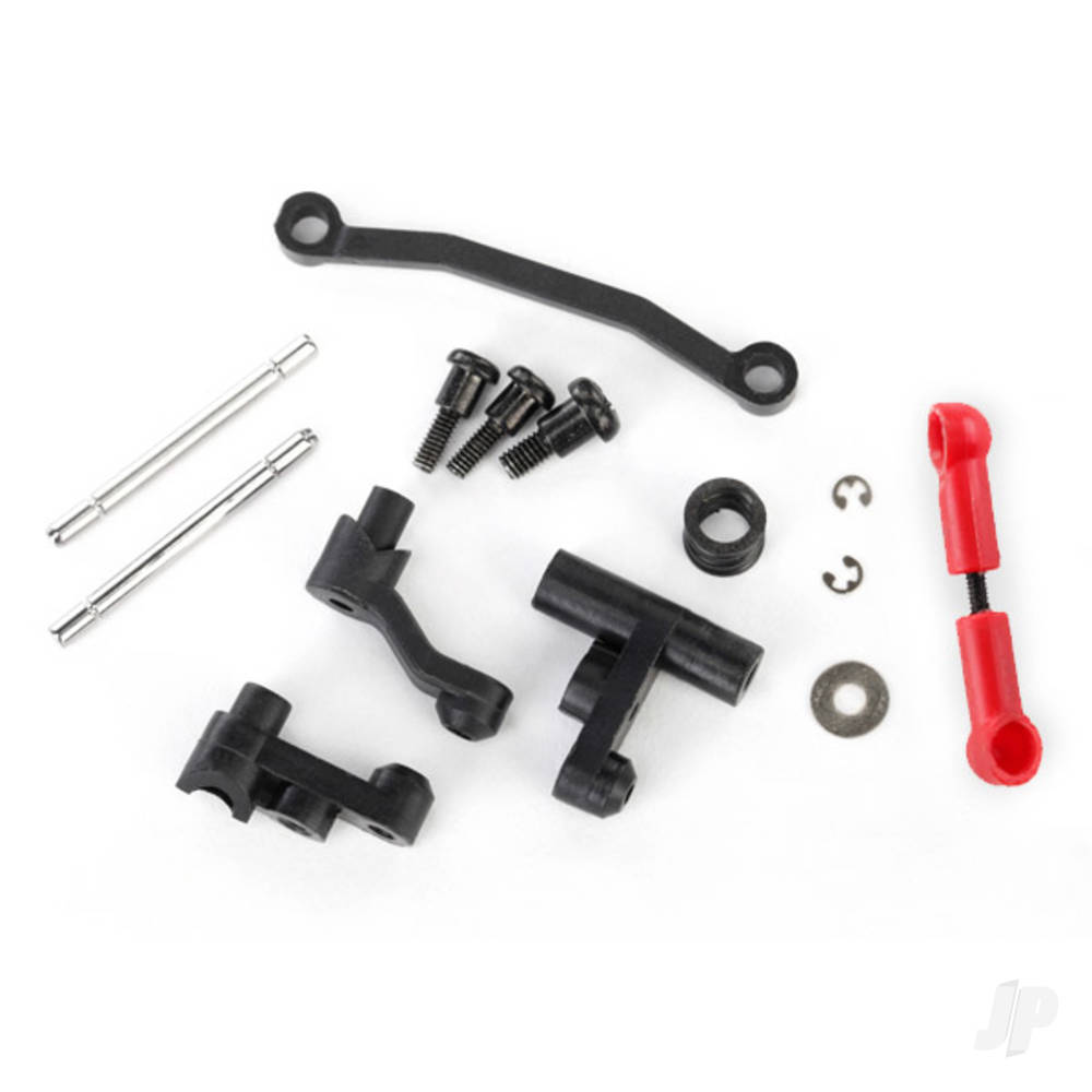 Traxxas Steering bellcranks, servo saver / spring / spring retainer / posts / drag link