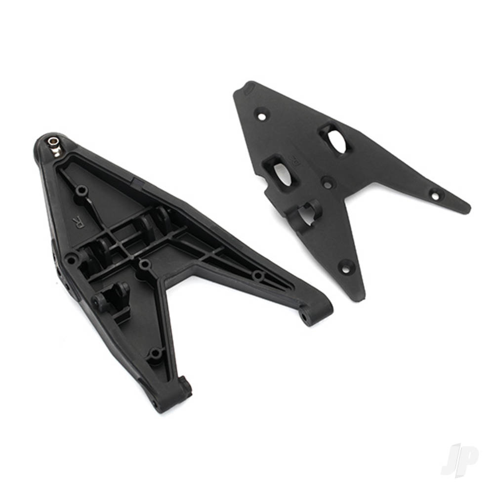 Traxxas Suspension arm, lower right / arm insert (assembled with hollow ball)