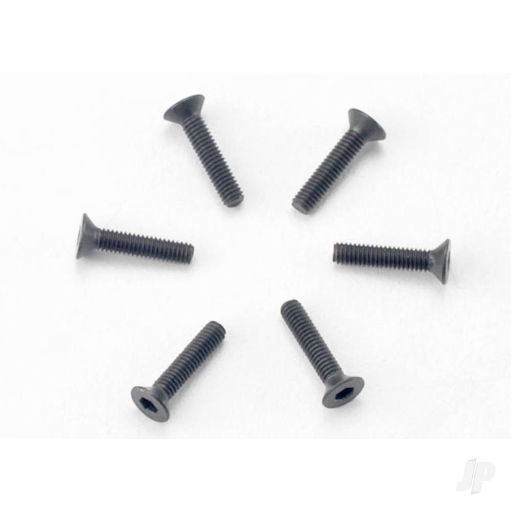traxxas-screws-25x12mm-countersunk-machine-hex-drive-6-pcs