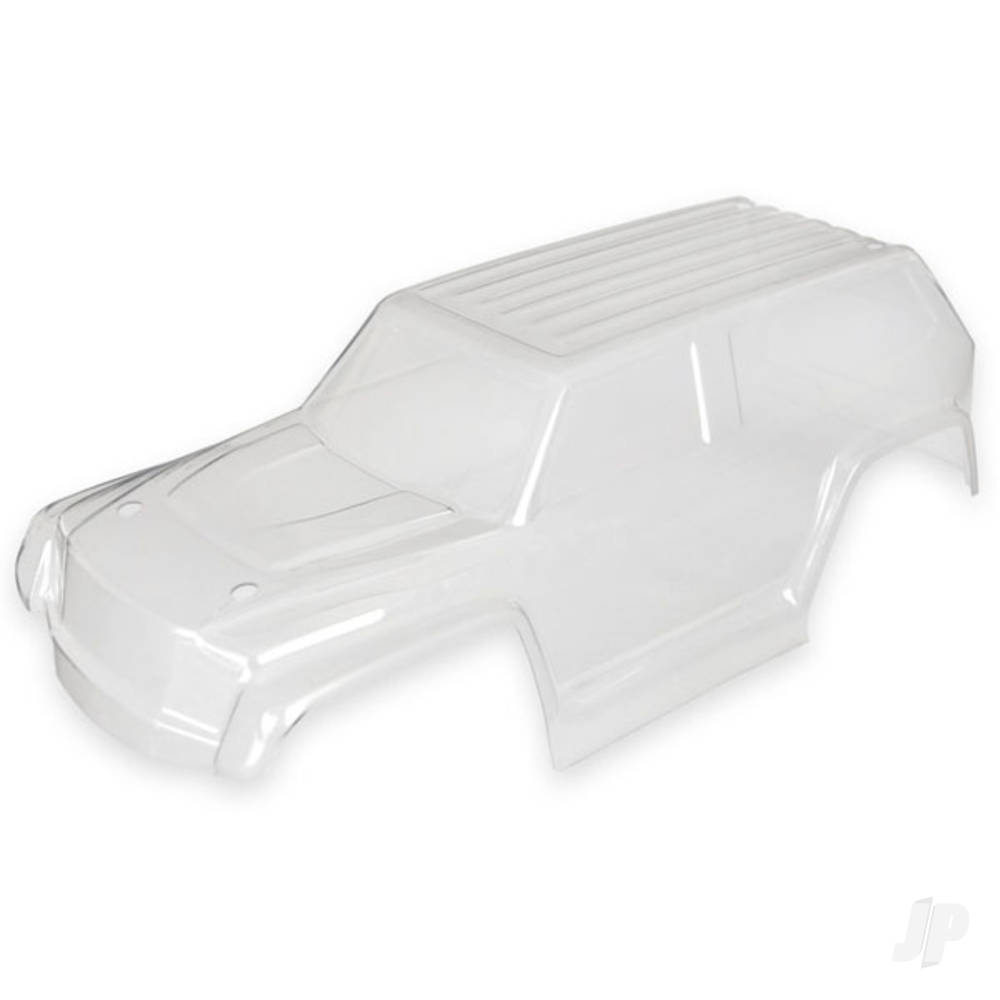 Traxxas Body, LaTrax 1:18 Teton, (Clear, requires painting) / decal sheet