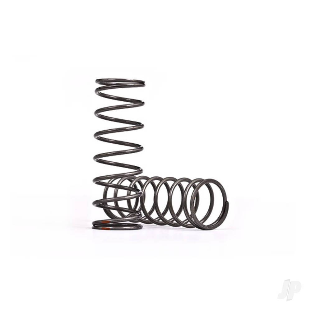 Traxxas Springs, shock, medium (natural finish) (GTX) (2.899 rate, Orange stripe) (2)