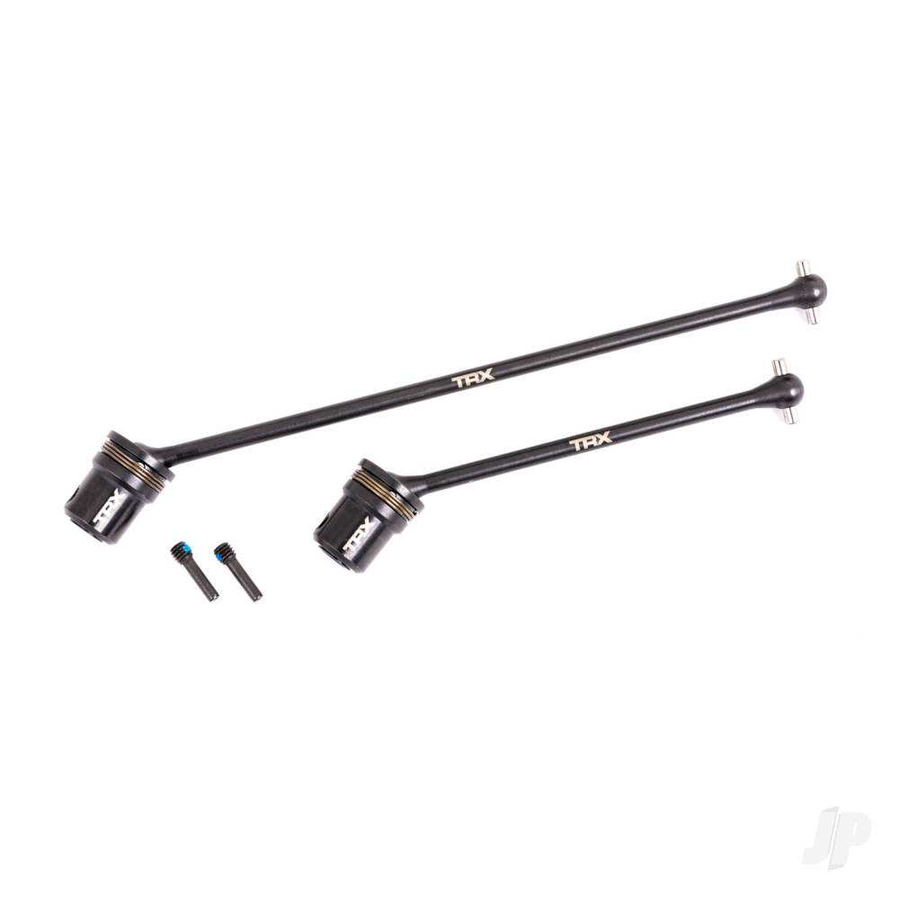 Traxxas Driveshafts, Centre, assembled (steel constant-velocity), front (1)/ rear (1) (fits Sledge)