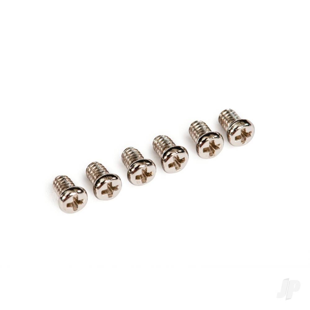 traxxas-low-speed-spray-bar-screws-2x4mm-roundhead-machine-screws-6-pcs