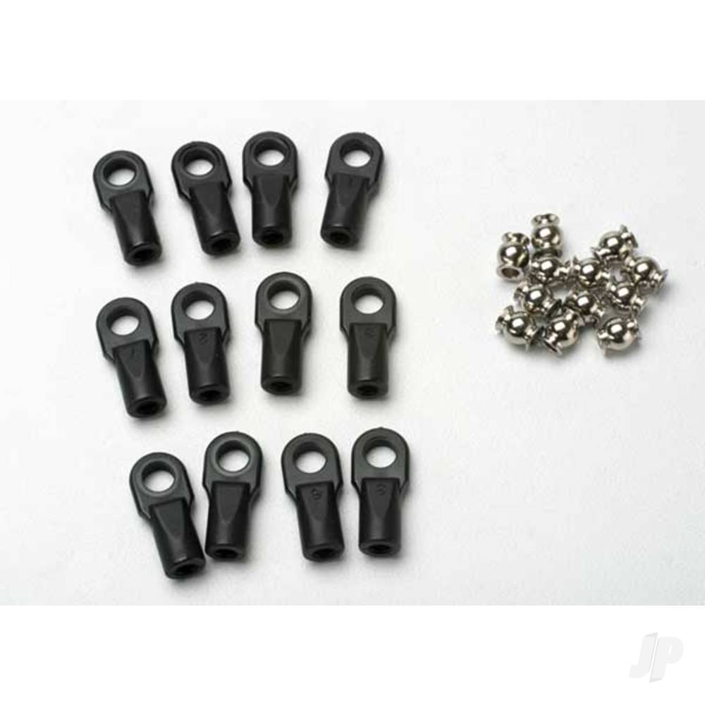 Traxxas Rod ends, Revo (large) with hollow balls (12 pcs)