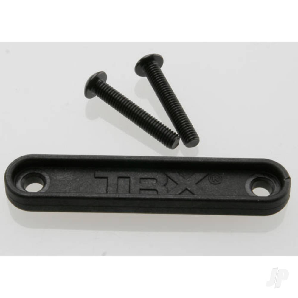 Traxxas Tie bar, Rear (1pc) / 3x18mm BCS (2 pcs) (fits all Maxx trucks)