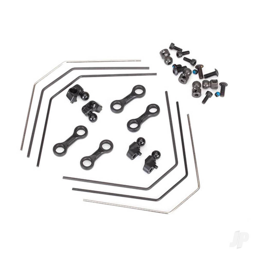 Traxxas Sway bar kit, 4-Tec 2.0 (Front and Rear) (includes Front and Rear sway bars and adjustable linkage)