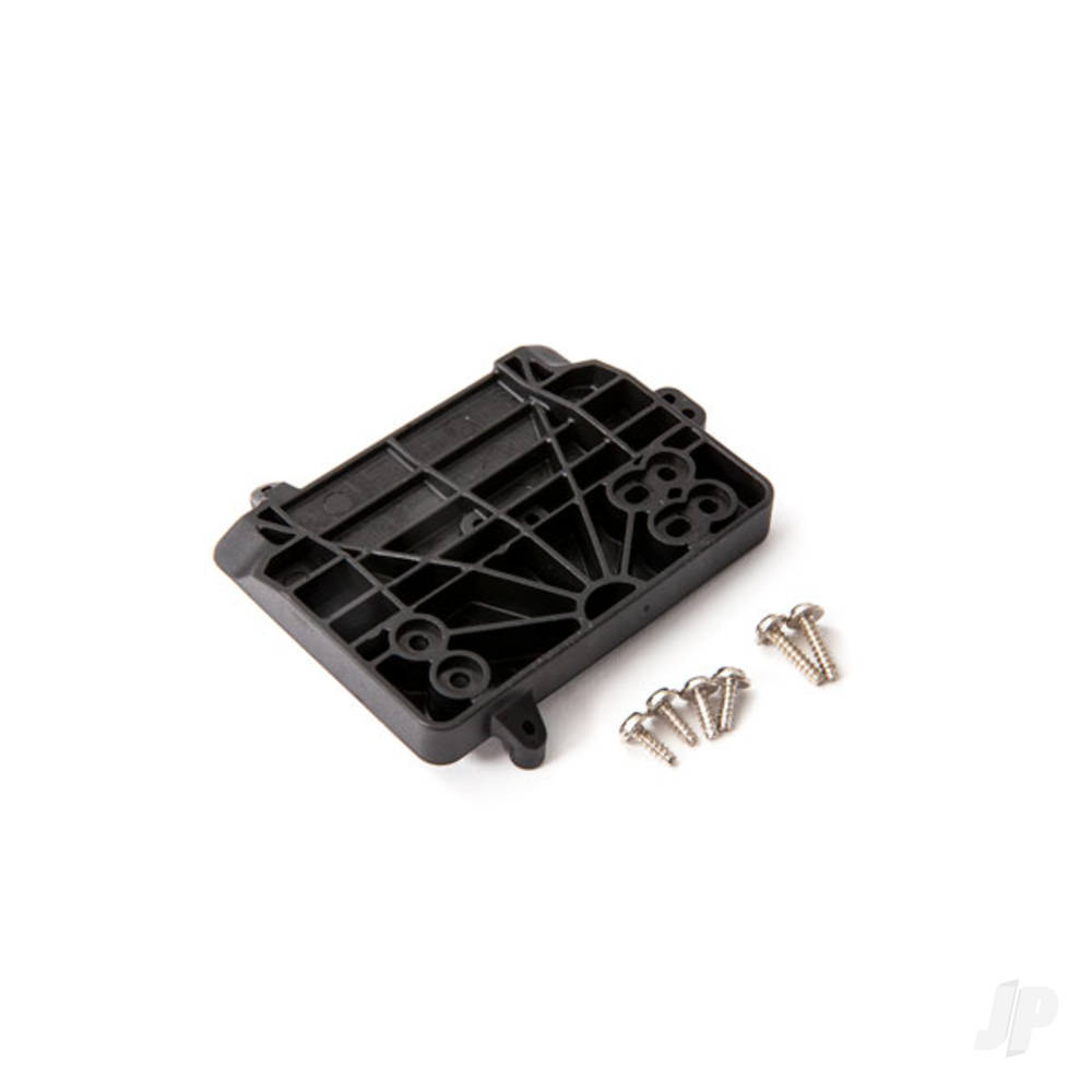 Traxxas Mounting plate, electronic speed control/receiver box (for installation of XL-5/VXL and waterproof receiver box into Stampede)