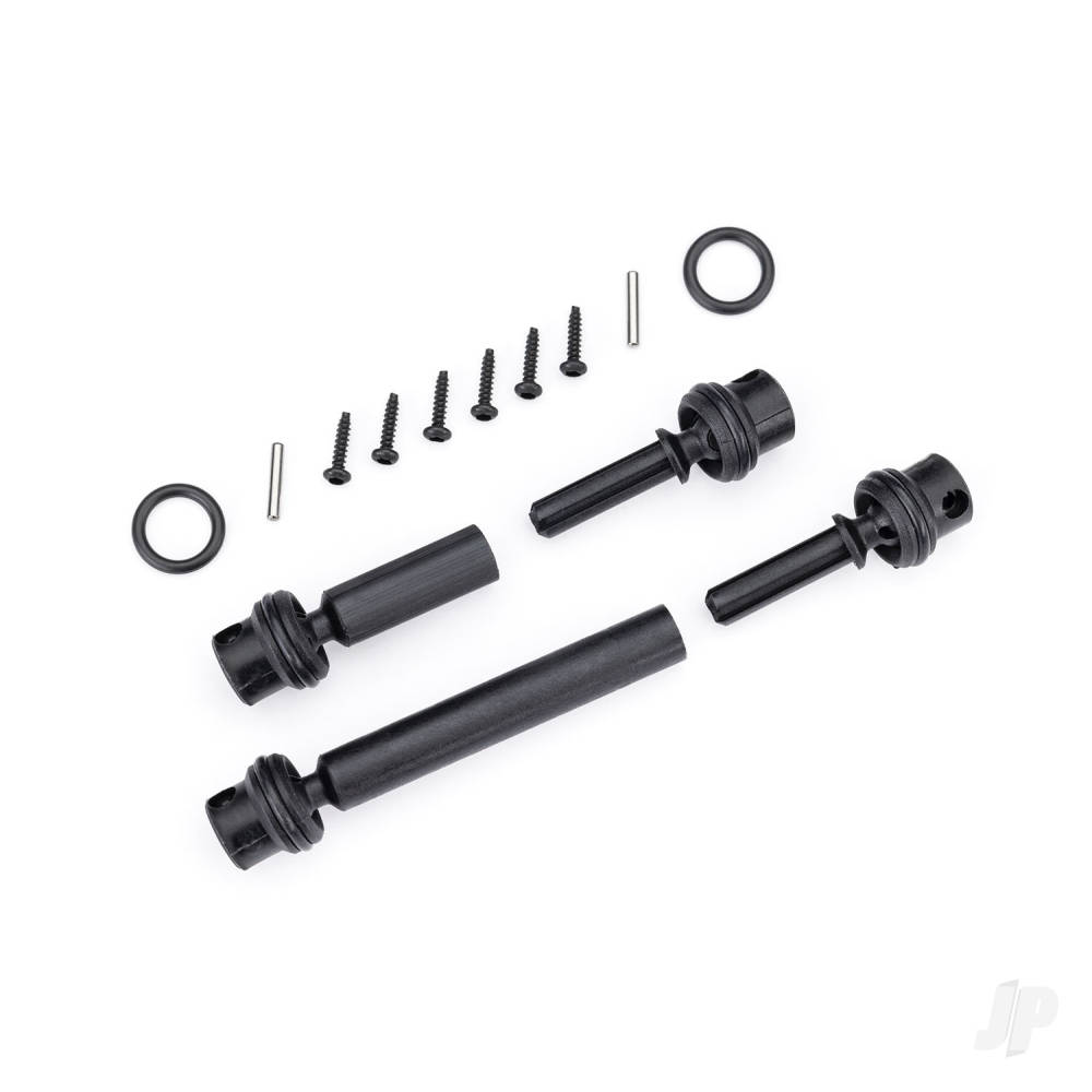 Traxxas Driveshafts, Centre, assembled (front & rear) (fits 1/18 scale vehicles with long wheelbase)